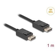 Delock Koaxiální kabel DisplayPort 16K 60 Hz 80 Gbps 1 m