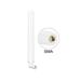 Delock LTE Antenna SMA 0 ~ 4 dBi Omnidirectional Rotatable with Flexible Joint white