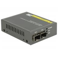 Delock Media Converter 10GBase-R SFP+ to SFP+