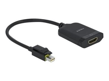 Delock Mini DisplayPort na HDMI adapter s aretací 4K 60 Hz aktivní