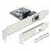 Delock PCI Express karta > 1 x Gigabit LAN +low profile