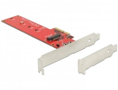 Delock PCI Express x4 Card > 1 x internal NVMe M.2 NGFF Key M 110 mm - Low Profile Form Factor