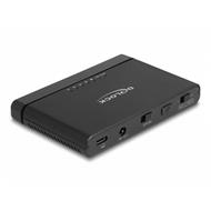 Delock Převodník USB Type-C™ pro 1 x SSD M.2 NVMe + 1 x SATA SSD / HDD s funkcí klonování