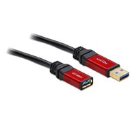 Delock prodlužovací kabel USB 3.0-A samec / samice 1 m Premium