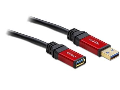 Delock prodlužovací kabel USB 3.0-A samec / samice 1 m Premium