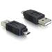 Delock redukce micro USB B samec na USB A samec