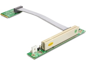 Delock Riser Card Mini PCI Express > PCI 32 Bit / 5 V vkládání vlevo