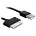 Delock USB 2.0 synchronizační a napájecí kabel pro tablet Samsung, 30 pinů