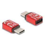 Delock USB Blokátor dat USB Type-C™ samice na USB Type-C™ samec 240 W