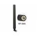 Delock WLAN Antenna RP-SMA 802.11 ac/a/h/b/g/n 4 ~ 7 dBi Omnidirectional Rotatable Joint