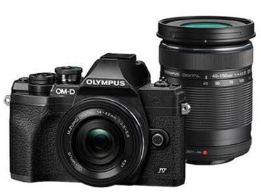 Digitální fotoaparát Olympus E-M10 Mark IV Pancake DZ kit black/black/black