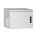 DIGITUS 12U nástěnná skříňka, venkovní, IP55 713x600x600 mm, barva šedá (RAL 7035)