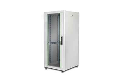 Digitus 26U 19'' Free Standing Network Cabinet 1300x600x600 mm, color grey (RAL 7035), with glass front door