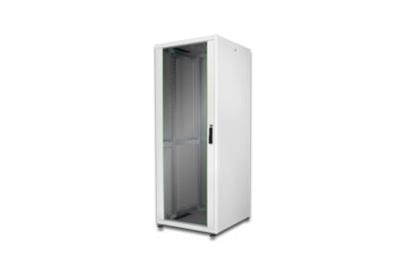 DIGITUS 42U 19'' Free Standing Network Cabinet, 2010x800x800 mm, color grey RAL 7035, with glass front door