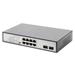 DIGITUS 8 Port Gigabit Switch 8xRJ45 (6xPoE)+ 2G SFP 180W Support 802.3 af/at/bt standard