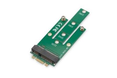 Digitus Adaptér PCIe NGFF (M.2) na MSATA mSATA SSD, SATA III do 6Gb / s