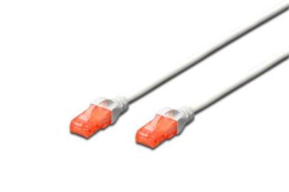 Digitus CAT 6 S-FTP patch kabel, LSOH, Cu, AWG 27/7, délka 0,25 m, barva bílá