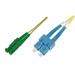Digitus Fiber Optic Patch Cord, E2000 (APC) to SC (PC) Singlemode 09/125 µ, Duplex, Length 10 m