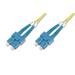 Digitus Fiber Optic Patch Cord, SC (APC) to SC (APC), Singlemode 09/125 µ, Duplex, Length 3m