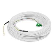 DIGITUS FTTH Drop kabel, Singlemode, 4 vlákna, OS2, 9/125µ, 4 LC/APC, 30 m