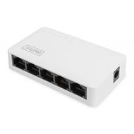 DIGITUS Gigabit Ethernet Switch 5-port, unmanaged, Desktop