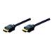 Digitus Highspeed Ethernet HDMI( 1,4 ) propojovací kabel , AWG 30, 1m, pozl. kontakty