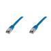 Digitus Patch Cable, CAT 6 S-FTP, AWG 27/7, LSOH, Měď, modrý 2m