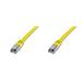 Digitus Patch Cable, CAT 6 S-FTP, AWG 27/7, LSOH, Měď, žlutý 2m