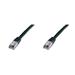 Digitus Patch Cable, S-FTP, CAT 6, AWG 27/7, LSOH, Měď, černý 10m