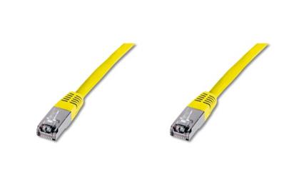 Digitus Patch Cable,S-FTP, CAT 6, AWG 27/7, LSOH, Měď, zlutý 5m