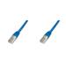 Digitus Patch Cable, UTP, CAT 5e, AWG 26/7, měď, modrý, 2m