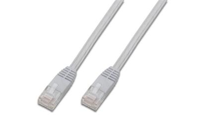 Digitus Patch kabel plochý, UTP, CAT 5e, AWG 30/7, měď, bílý 5m