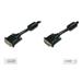 Digitus Prodlužovací kabel DVI, DVI (24 + 1), 2x ferit M / F, 10,0 m, DVI-D Dual Link, bl