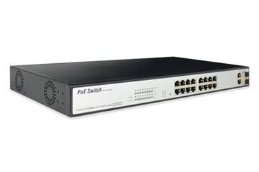 DIGITUS Professional 16 port managed Fast Ethernet PoE Switch