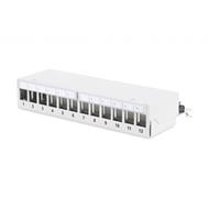 DIGITUS Professional Desktop Modular Patch Panel, shielded, 12-port