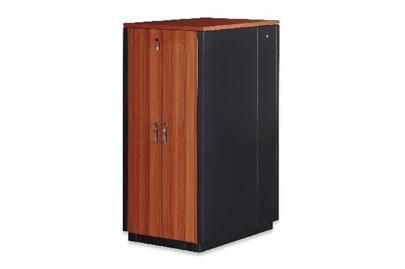 Digitus SOUNDproof Cabinet 2110x750x1130 mm, wooden surface cherry metal parts black RAL 9005
