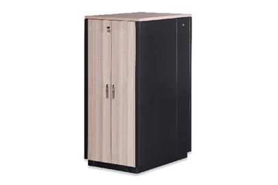 Digitus SOUNDproof Cabinet 2110x750x1130 mm, wooden surface oak metal parts black RAL 9005