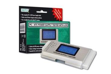 Digitus tester ATX zdrojů III (24-pin), LCD display