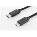 Digitus USB 3.1 Type-C připojovací kabel, typ C na mikro B, m / m, 1,8 m, vysokorychlostní, UL, bl