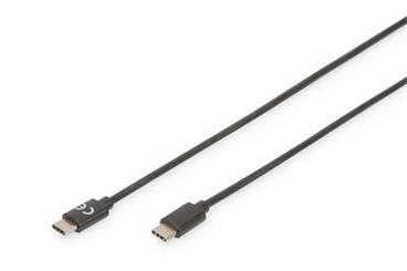 Digitus USB Type-C connection cable, type C M/M, 1.0m, 3A, 480MB, Version 2.0