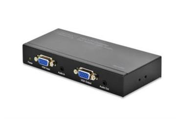 DIGITUS VGA UTP Extender do 300 m, 2-portový extender a rozbožovač, bez přijímače (DS-53450)