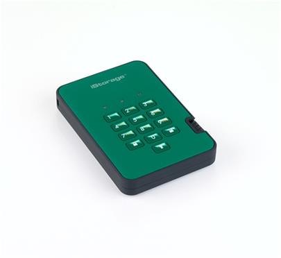 diskAshur2 SSD 256-bit 128GB - Green