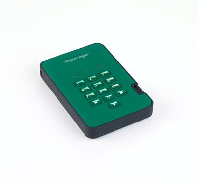 diskAshur2 SSD 256-bit 2TB - Green