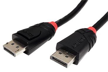 DisplayPort kabel v.1.2 (HBR2, 4K@60Hz), DP(M) - DP(M), Black Line, 2m