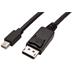 DisplayPort kabel v1.3/1.4 (5K), DP(M) - miniDP(M), 1m