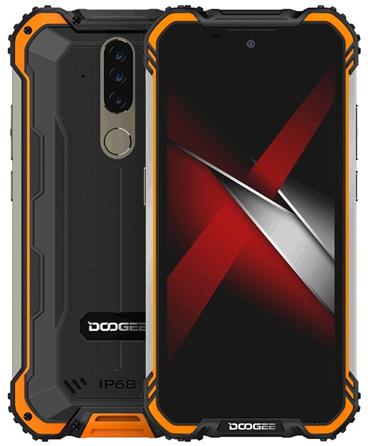 Doogee S58 Pro - Orange 5,71" IPS / Dual SIM/ 6GB RAM/ 64GB/ LTE/ IP68/ Android 10