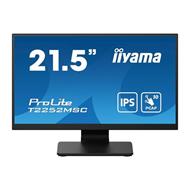 Dotykový monitor IIYAMA ProLite T2252MSC-B2 21,5", PCAP 10P, 5ms, 225cd/m2, USB, DP/HDMI, repro, černý