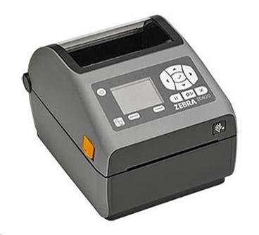 DT Printer ZD620; Standard EZPL, 203 dpi, EU and UK Cords, USB, USB Host, BTLE, Serial, Ethernet, Linerless with cutter and take