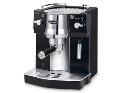 DTM DeLonghi EC820B Espresso pákové, 1450W, 15bar, mletá káva, nahřívání šálků