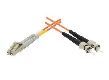 Duplexní kabel 50/125, OM3, LC-ST, 2m